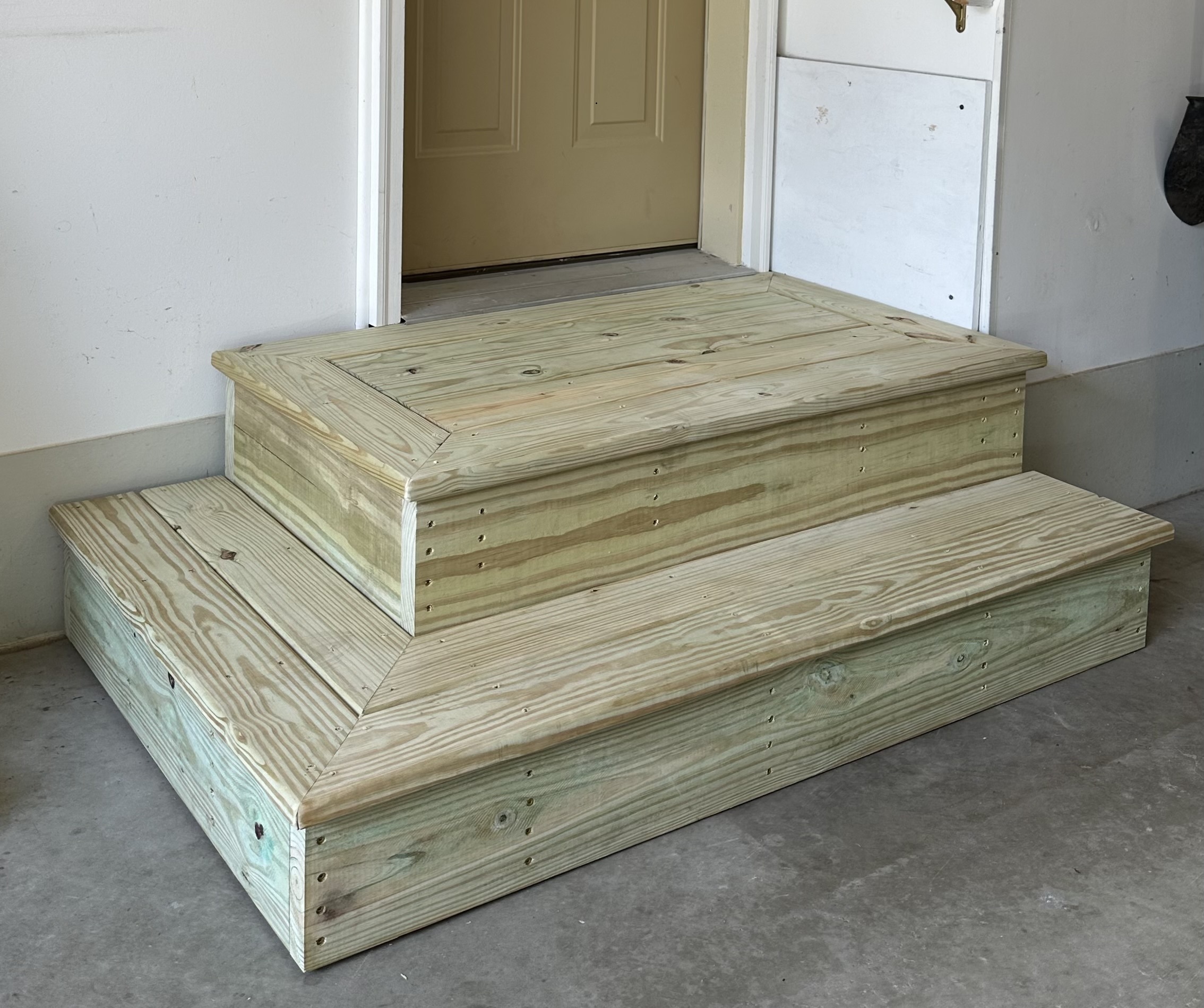 Custom built steps